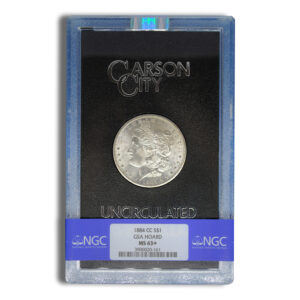 1884-CC GSA Morgan Dollar - NGC MS63+