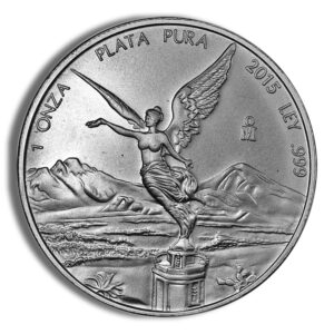 2015 1 oz Silver Mexican Libertad - BU