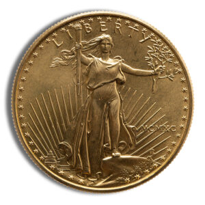 1990 1 oz Gold Eagle - BU (MCMXC)