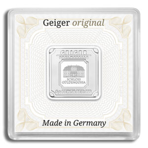 5 gram Silver Bar - Geiger (In Assay)