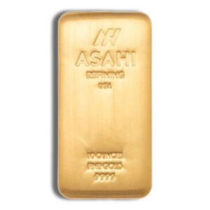 10 oz Gold Bar - Asahi Refining (Cast)