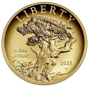 2023-W American Liberty High Relief Gold Coin (w/Box & COA)
